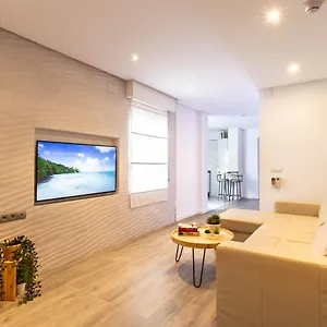  Apartment Blue & Red By Sol Maestranza